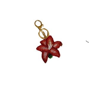 Llavero Decorativo de Cuentas de Vidrio Hecho a Mano, Adorno Navideño, Accesorio Ecológico - Product Image 5