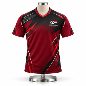 Camiseta Clásica de Bádminton con Diseño de Cuello Refinado, Costuras Impecables y Apariencia Elegante para Competiciones de Equipo - Product Image 1