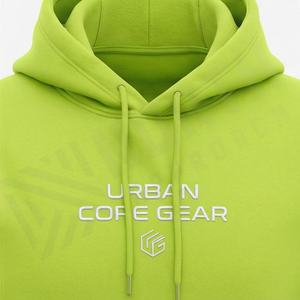 Hoodie surdimensionné élégant pour homme, design vintage délavé avec poche avant, confortable, personnalisable pour l'hiver. - Product Image 4