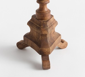 Artisan Wooden <b>Candle</b> Holders Rustic Wood <b>Tealight</b> Stand Handmade Table Centerpiece Home Decor Christmas Religious Activities - Product Image 5