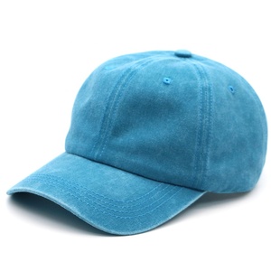Gorra de Béisbol Vintage de Alta Calidad, Ajustable, Estilo Desgastado, de Algodón, 6 Paneles, Lisa, con Logotipo Bordado - Product Image 3