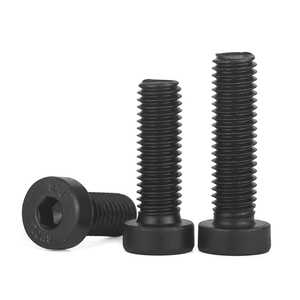 Tornillos de Cabeza Hexagonal Delgada J&Gong, Grado 8.8, Óxido Negro, M3 M4 M5 M6 M8 M10 M12 M16 - Product Image 3