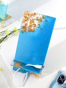 Handmade Epoxy Resin <b>Phone</b> Stand for Desk, Decorative <b>Mobile</b> <b>Phone</b> <b>Holder</b> for Home and Office, Custom Design Smartphone <b>Holder</b> - Product Image 3
