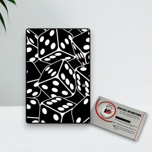 Palette magnétique en acrylique noire de haute qualité pour extensions de cils, motifs cœur, fleur, papillon, réutilisable et écologique - Product Image 5
