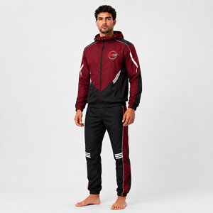 Vêtements de sport coupe-vent pour hommes sur mesure, avec coutures robustes, finition haut de gamme et solutions de production de marque privée disponibles - Product Image 6