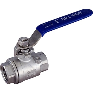 บอลวาล์ว API Design WCB 2 PC ฟูลบอร์ F/E 150 #   SS304 W/P ตัวยึด/ด้ามจับ CS 1/2" OEM แบบแมนนวล ซีลยาง EPDM - Product Image 3