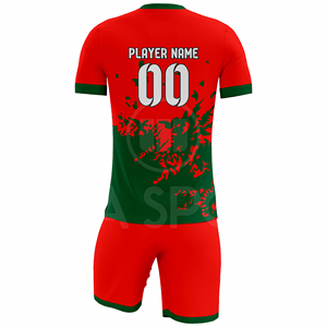 Trendy Wholesale Sublimated Soccer Uniform Set Custom Jersey <b>Shorts</b> High Quality Sportswear OEM ODM Bulk Supplier - Product Image 3