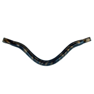 สายคาดหน้าม้าแบบแบนย้อมสีผักสำหรับขี่ม้า อุปกรณ์สำหรับม้า - Product Image 1