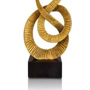 งานประติมากรรมโลหะตกแต่งสไตล์แกลเลอรี เหมาะสำหรับตกแต่งบ้านและสำนักงานในรูปแบบศิลปะ - Product Image 1