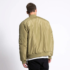Blouson Bomber Homme Grande Taille Respirant Personnalisé OEM de Haute Qualité – Veste Décontractée Automne Hiver et Manteaux Extérieurs Grandes Tailles - Product Image 6