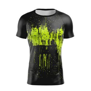 Personaliza tu propio logotipo sublimado manga completa Rash Guard MMA Rash Guard BJJ Rash Guard camisa de compresión MMA Rashguard para hombres - Product Image 1