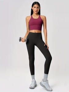 เสื้อกล้ามออกกำลังกายแบบสายไขว้หลัง ยี่ห้อ Long Line Athletic พร้อมฟองน้ำถอดได้ เนื้อผ้ายืดหยุ่น เหมาะสำหรับฟิตเนส รับผลิตแบรนด์ส่วนตัว ขายส่ง - Product Image 5