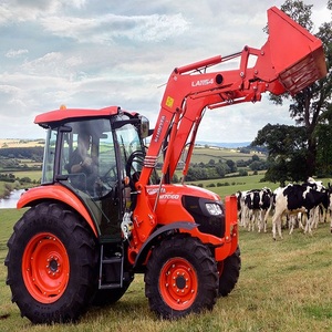 Durable Kubota M7060 diesel agricultural tractor for farming plowing harrowing planting and general crop <b>cultivation</b> - Product Image 1