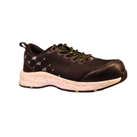 Chaussures de sécurité sportives unisexes AOXIANG, coupe basse, légères, antidérapantes, confortables, respirantes, en maille volante, semelle extérieure en PU, pour usage en usine