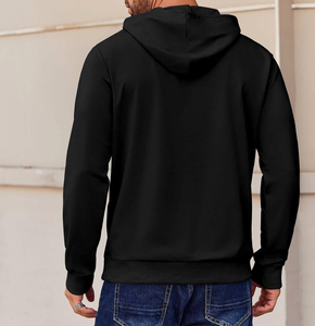 Sweat-shirt à capuche ultra léger pour homme, séchage rapide, performance sportive, pull d'été léger, vêtement d'extérieur à manches longues, nouveauté - Product Image 3