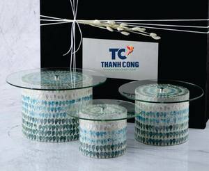 Meilleure vente de plateaux de service au chocolat en incrustation de nacre/plateaux de Ramadan pour le Ramadan Eid en arabe - Product Image 3