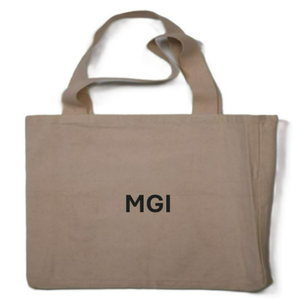 Mini Eco-Friendly Cotton Tote <b>Bag</b> Zipper Button Closure Adjustable Shoulder Strap Embroidery Logo Crossbody Hand-Carry Women's - Product Image 3