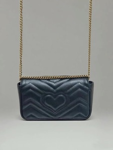 Lady <b>Black</b> Crossbody Wallet Chain Strap Purse <b>Mini</b> Shoulder <b>Bag</b> with Anti-Theft Feature for Daily Use - Product Image 1