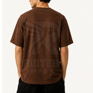 T-shirt brodé pour homme, léger et respirant, décontracté, avec design personnalisé pour les marques de mode et les commandes en gros - Product Image 6