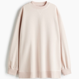 Suéter Personalizado con Cuello Redondo Bordado y Forro de Lana Estampado, Estilo Casual Oversize - Product Image 2