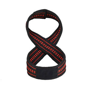 2026 En gros OEM Logo personnalisé Sangles de levage de musculation en forme de 8, Meilleures ventes, Robustes pour la musculation et l'entraînement - Product Image 3