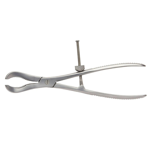 Premium Manual Bone Reposition Forceps Thread Fixation 240mm Orthopedic Bone Holding Grasping Surgical Instrument CE Certified - Product Image 3