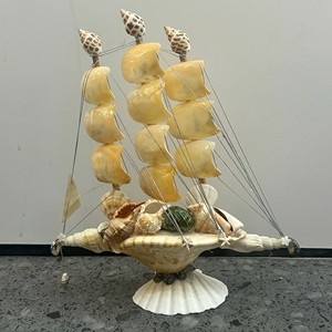 Seashell Handicraft natural sea <b>shell</b> material for home decoration coastal style <b>ornament</b> gift item Vietnam supplier - Product Image 2