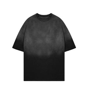 Wholesale Oversized Regular Fit 100% Cotton Heavyweight Acid Wash Tee Men Drop Shoulder Streetwear Quick Dry Vintage T-Shirt - Product Image 3