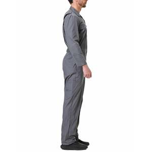 Combinaison unisexe à manches longues avec logo personnalisé OEM, fermeture éclair et multiples poches, uniforme de mécanicien - Product Image 5