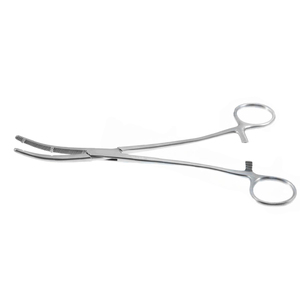 Pinzas Heaney de Acero Inoxidable, Instrumento Quirúrgico, Pinza Curva para Procedimientos Ginecológicos y de Cirugía General - Product Image 4