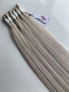 Prix de gros Extensions de cheveux humains bruts vietnamiens en vrac à double tirage de 28 pouces de long 100g Toutes les couleurs - Product Image 6