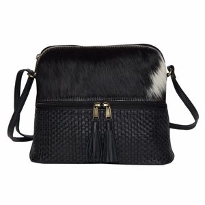 Perfect High Quality Cowhide Cosmetic Case Travel Essentials Women Customized Handbags Leather Sling <b>Bags</b> At Wholesale Price - Product Image 3