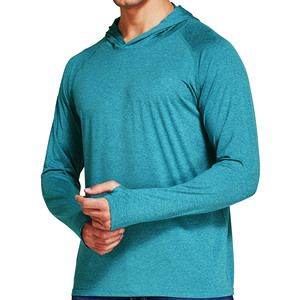 เสื้อตกปลาแบบมีฮู้ด ผ้าปิดหน้า ป้องกันแสงแดด UPF 50+ สำหรับผู้ชาย เสื้อฮู้ดกันแดดสำหรับเล่นกีฬา - Product Image 4