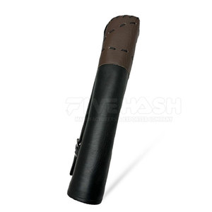 Alquiver de cuero hecho a mano para tiro con arco, material resistente y duradero, soporte ajustable para la espalda, equipo para tiro y deportes al aire libre - Product Image 4
