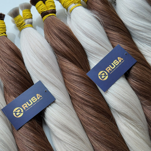 Cheveux humains blonds en gros, 100% cheveux vietnamiens bruts, qualité supérieure, cheveux vierges, super double drawn, couleur tendance - Product Image 5