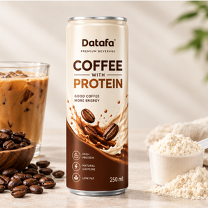 Café Datafa con Proteína, Bebida de Café Helado Vietnamita Enlatada de 250 ml, Bajo en Azúcar y Cafeína - Product Image 4