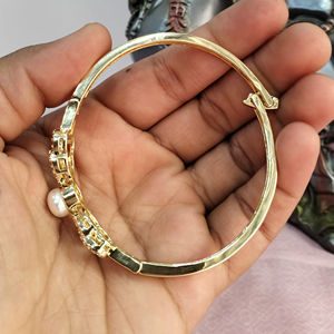 Pulsera de Perlas Naturales de Agua Dulce con Diseño Elegante, Resistente al Deslustre, Perfecta para la Oficina, Citas Nocturnas y Ocasiones Especiales - Product Image 2