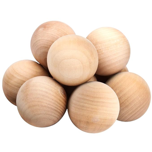 Bolas de Madera de Bambú sin Acabado FAIZA CRAFT de la Mejor Calidad al por Mayor, Ecológicas, con Patrón de Plantas, Juguetes para Niños, Manualidades DIY Personalizadas - Product Image 5