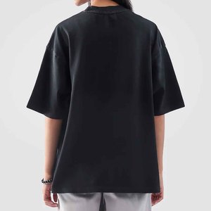 T-shirt décontracté en coton respirant pour homme, manches courtes, col rond, tissu doux, confortable pour tous les jours, idéal pour la gym - Product Image 2