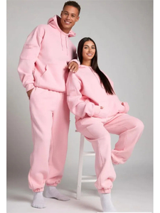 Ensemble deux pièces décontracté pour femme : sweat à capuche uni à manches longues et pantalon de survêtement ample pour l'automne et l'hiver - Product Image 5