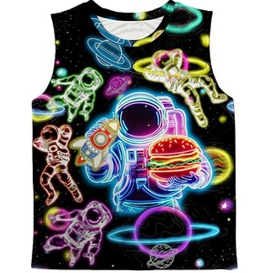 Tops Tanktops 100% algodón, 160 gsm, color liso, coloridos, con estampado digital, estilo casual, proveedor de ropa casual impresa de Bangladesh. - Product Image 1