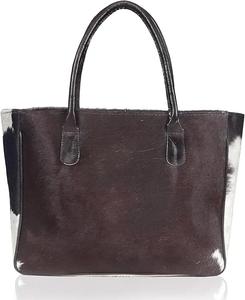 Sac à main pour femme en cuir de vachette à poils, élégant et polyvalent, sac à bandoulière - Product Image 2