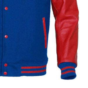 Nueva Chaqueta Varsity con Parches de Dibujos Animados y Logotipo Personalizado para Hombre, Invierno, Estilo Urbano, Gran Venta - Product Image 5