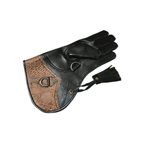 Gants de chasse en cuir personnalisables, respirants, légers et imperméables pour la fauconnerie et la capture d'oiseaux
