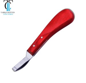 Cuchillo de Herrador para Pezuñas, Acero Inoxidable, Resistente, Herramienta Profesional para el Cuidado de Pezuñas de Caballos, Proveedor de Equipo de Herrador Profesional - Product Image 1