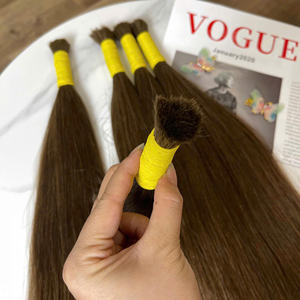 Cheveux en vrac de couleur Offre Spéciale cheveux vietnamiens bruts soyeux et lisses personnaliser la couleur prêt à expédier en gros - Product Image 4