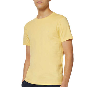 T-shirt Homme 100% Coton Personnalisé Imprimé Effet Délavé Sérigraphie Motif Uni 220 Grammes Tricoté Uni Formel Vente en Gros - Product Image 3