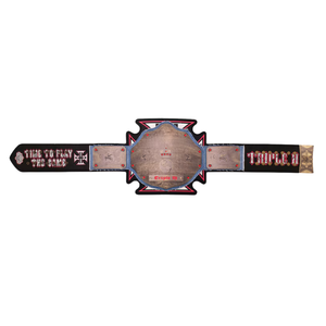 เข็มขัดแชมป์มวยปล้ำ Triple H แบบสั่งทำพิเศษ คุณภาพสูง ของสะสมสำหรับนักกีฬา ถึงเวลาแล้วที่จะเล่นเกมนี้ - Product Image 1