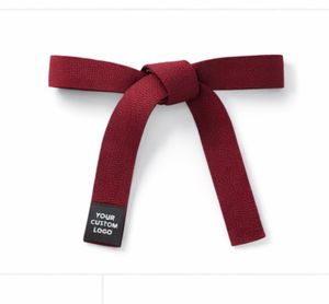 เข็มขัดบราซิลเลียนยิวยิตสูแบบสั่งทำสำหรับผู้ชายและผู้หญิง คุณภาพสูง สำหรับการฝึกซ้อมและการแข่งขัน - Product Image 4