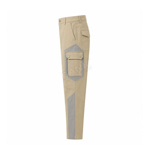 Pakistan Factory Direct Top Selling New Arrival Men Cargo Pants Washed Multi Pocket Design <b>Plain</b> Solid Color Men's Pants - Product Image 3